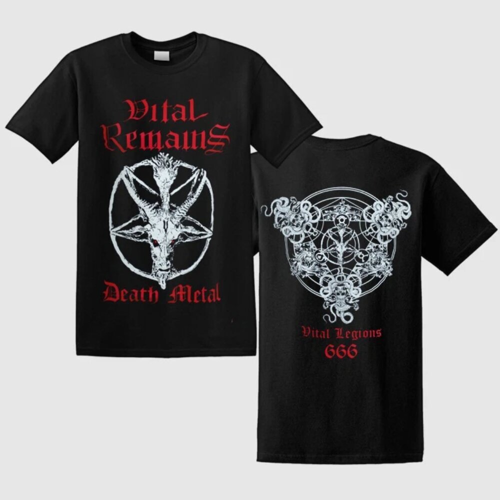 VITAL REMAINS ‘Death Metal’ T Shirt 90